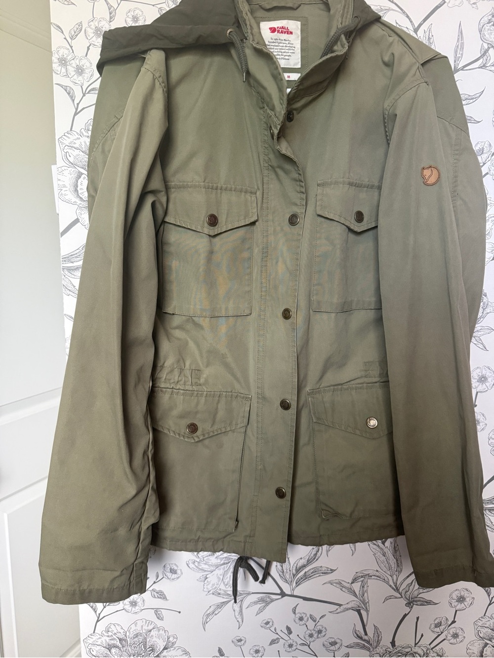 Fjallraven Olive Green Raven Field Jacket